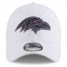 Men's Baltimore Ravens New Era White 2018 Training Camp 39THIRTY Flex Hat 3060657